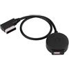 Keenso Auto AMI MDI Bluetooth Musica Aux & USB Femmina Adattatore Cavo per Successivamente 2009 Apparecchiature audiovisive per auto