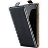 COFI 1453 Custodia Flip Compatibile Con Samsung Galaxy S22 Ultra Custodia Cellulare Verticale Apribile Custodia Protettiva Custodia Pieghevole Nero