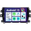 BXLIYER SXAUTO Android 15 IPS Autoradio Per Nissan NAVARA NP300 (2016-2018) - 4G+64G - Senza fili Carplay & Android Auto - Camera + MIC - DAB Fast-boot Volante 360-CAM AHD DSP Bluetooth - 2 Din 10.1 Pollici