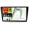 BXLIYER - 8G+256G, 8-Core - Android 13 IPS Autoradio Per Passat B6 / B7 Magotan/CC (2010-2018) - Senza fili Carplay + Android Auto - Camera & MIC - DSP DAB Volante 360-CAM Fast-Boot 10.1 Pollice 2 Din