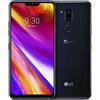 LG G7 smartphone con Display FullVision 6.1'', batteria 3000mAh, Audio Boombox e Quad-DAC, doppia fotocamera 16MP, Octa-Core 2,8GHz, 64GB/4GB RAM, Android 8, Aurora Black [Italia]