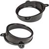 tomzz Audio 2834-015 Anelli per altoparlanti staffe adattatore compatibile con Mercedes Classe A W168 porta anteriore per altoparlanti DIN 165mm
