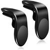 Meitaat Auto Mobile Phone Holder Magnet Car Mobile Phone Holder Air Vent Auto Mobile Phone Holder Smartphone Car Holder per iPhone Samsung Huawei LG ecc 2 Pezzi