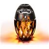 ANERIMST Altoparlante Led con effetto fiamma, Altoparlante Bluetooth per esterni con Suono stereo di qualità superiore, Lampada da tavolo con altoparlante wireless perfetto come regalo di Natale
