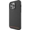 ZAGG Gear 4 Denali Snap D30 Custodia protettiva compatibile con iPhone 14 Pro da 6,1 pollici, custodia rigida, antiurto, ricarica wireless, MagSafe, (nero)