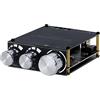 Nettoppo Bluetooth 5.0 100W + 100W Scheda Amplificatore Subwoofer di Potenza 2.1 Canali Classe D Home Audio Equalizzatore Stereo Amp XY-T100L