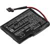 TECHTEK Batteria 720mAh compatibile con [Becker] Active 43 Talk, Active 43 Traffic, Transit, 50, Ready Ready Talk, Traffic, 50, EU19, EU20 FBA