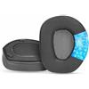 TaiZiChangQin Cuscinetti auricolari di ricambio compatibili con cuffie Sennheiser RS165/HDR165/RS175/HDR175/TR175/RS185/HDR185/TR185/RS195/TR195/HDR195 RF in gel di seta ghiacciata