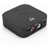 Annadue Adattatore Bluetooth wireless, ricevitore per TV, 3,5 mm, AUX, ricevitore wireless per TV/auto/telefoni cellulari/tablet/laptop, nero