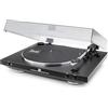 Dual DT 400 Giradischi USB completamente automatico (33/45 giri/min, sistema a calamita, attacco USB, equalizzatore-preamplificatore) Nero