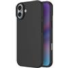 AICEK Compatible con Apple iPhone 16 Plus Cover, Silicone Custodia per Apple iPhone 16 Plus Cover Molle di TPU Sottile Bumper Case Nero