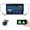 DAEFAG Android 14 Autoradio per KIA sportage 4 QL 2016-2018 9 Pollici Stereo Auto Radio Doppio DIN con CarPlay/Android Auto GPS USB Bluetooth WiFi FM Comandi al Volante Touchscreen(P3(2G+32G))