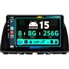 BXLIYER SXAUTO ¦ 8G+256G ¦ Android 15 IPS Autoradio Per Mazda CX-5 (2013-2016) - Senza fili Carplay & Android Auto - LED Camera + MIC - DAB Fast-boot Volante 360-CAM DSP WIFI -2 Din 10.1 Pollici