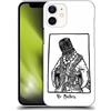 Head Case Designs Licenza Ufficiale Matt Bailey Nessun Padrone Samurai Custodia Cover Dura per Parte Posteriore Compatibile con Apple iPhone 12 Mini