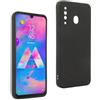 REY Cover in Gel TPU Nera per Samsung Galaxy M30 - Galaxy A40s, Ultra Sottile 0,33 mm, Morbido Flessibile, Custodia Silicone