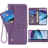 ELISORLI Compatibile con Oneplus Nord CE 5G Custodia a portafoglio con cinturino da polso Cordino in pelle Flip Card Holder Stand Accessori Cellulare Copertura del telefono per One Plus CE5G Euro 1 Plus 1plus