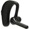 Generic Cuffie Mono Sportive, Cuffie Monoorecchio Monoauricolare Nere Ergonomiche Leggere a Mani Libere con Riduzione del Rumore per lo Sport