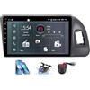 Generic Android 13 Autoradio 2 DIN per Audi Q5 8R 2008-2017 con Navi GPS 4G 5G WiFi 9 Pollici Touchscreen Autoradio con Bluetooth FM/RDS/Dab+/DVR/DSP/Controllo del Volante + Telecamera(NF-1)