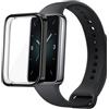 Koelaa Cover per HONOR Band 10, Custodia per TPU con Proteggi Schermo [Tocco Sensibile] [HD Clear] Custodia per HONOR Band 10-Nero