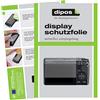 dipos I 2X Pellicola Protettiva antiriflesso Compatibile con Ricoh GR III Pellicola di Protezione