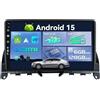 BXLIYER SXAUTO『Built-in 4G / DAB』Android 15-6G+128G Autoradio Per Mercedes Benz W204 S204 C-Class C180 C200 C220 (2006-2011) - Senza fili CarPlay/Android Auto Camera MIC Volante 360-CAM HDMI 2 Din IPS 9
