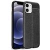 NALIA Custodia Silicone Effetto Pelle per iPhone 12 Mini - Grip & Opaca - BARRON Cover Protettiva (Anti-Impronta, Antiurto & Sottile) - Marchio Tedesco