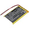 TCTK TECHTEK Batteria 2800mAh compatibile con [SNK] Neo Geo X Gold Handheld Console sostituisce AHB355585 FBA