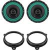 IPNOSIS Kit 2 Casse IP-01165 per Fiat Spider dal 2016 al 2018, Talento dal 2016 in poi con 2 Supporti Anteriori