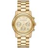 Michael Kors Orologio Runway da donna, movimento cronografico al quarzo con cinturino in acciaio o acetato