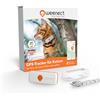 Weenect Localizzatore GPS per gatti Weenect XS - collare incluso - bianco, con collare bianco incluso