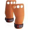 2 PARACALLI PALESTRA 3 FORI IN SIMIL PELLE PROTEZIONE MANI CROSSFIT FF