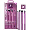 Real Techniques Eye-Conic Essentials Brush Set Con Temperamatite Pennelli Make Up