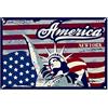 CREATCABIN America Metallo Vintage Targa in Metallo Decorazione da Parete Decorazione per La Casa New York Wall Art Cucina Bar Pub Room Garage Vintage Retro Poster Targa 12 x 8 Pollice