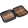 Walfront Set Uncinetti Bamboo, 1.0-10.0mm Set di 20 ferri da uncinetto in bambù per lavori a maglia/fai da te