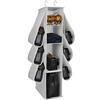 MaoXinTek Portaoggetti per borsa a mano 10 scomparti da appendere organizer per cappello, vestiti, scarpe, grigio