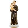 Generico Statua San Antonio con Gesù Bambino in resina 10,4 cm decorativa