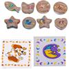 Kamaca, set di 8 asciugamani magici, 100% cotone