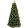 BAKAJI Albero di Natale Namir Super Folto, Molto Pieno, Rami Pino Verde, Base Ferro Croce, Decorazione Natalizia Addobbo Altissima Qualità Montaggio Semplice con Apertura Ombrello, Foltissimo (210 cm)