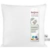 beties - cuscino publik, in piuma (vere piume), lavabile, lavorazione tradizionale, colore crema, 100% cotone, crema, PublikPlus 40x40 cm