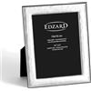 EDZARD Cornice Montella (foto 13x18 cm) placcata argento antiossidante | Cornice placcata argento per foto 13x18 cm, MIRO-SILVER argento fino 999/1000, retro in legno, Made in Italy