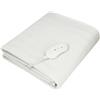BAKAJI Coperta Elettrica Termica Singolo Dimensione 150 x 80 cm in Tessuto Poliestere Coprimaterasso Scaldaletto Elettrico con Telecomando Termocoperta Scalda Letto 3 Impostazioni Calore e Timer