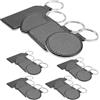 SODIAL 20 Pezzi Sublimazione Vuoto nel Pelle PU Ciondo4808