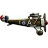 Nieuport 17 C.1 A213 WWI Biplano Commemorativa Metallo Spilla Badge, Nessun 56