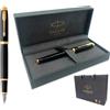 Penna stilografica Parker IM Black GT + confezione regalo