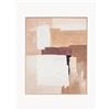Agave Quadro su tela dipinto a mano con cornice in legno Desert Echo