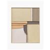 Agave Quadro su tela dipinto a mano Apricot