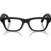 Ray-Ban Occhiali da Vista RW7001 2077 Meta Blayzer Optics Nero Opaco/Trasparente Unisex 50/19/150