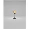 Vistosi PUPPET LAMPADA DA TAVOLO P AMBRA TRASPARENTE NERO OPACO 1 LUCE ATTACCO G9