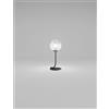 Vistosi PUPPET LAMPADA DA TAVOLO P BIANCO SFUMATO NERO OPACO 1 LUCE ATTACCO G9