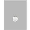 Vistosi PUPPET SOSPENSIONE 22L BIANCO SFUMATO CROMO LUCIDO L32CC LED 3000K 12W 1600lm DIMMERABILE